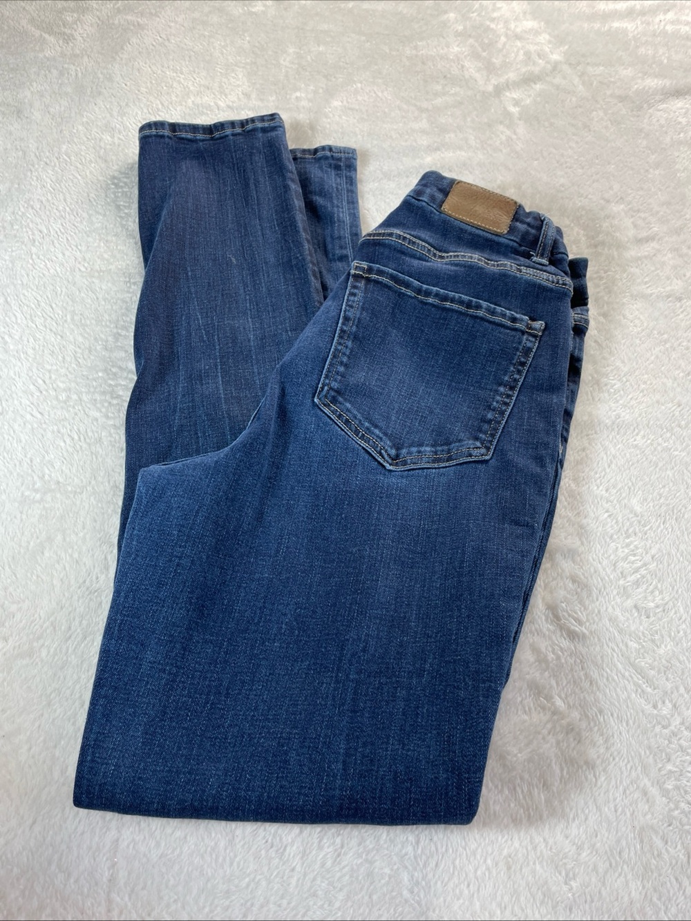 BKE Billie Jeans Women's Slim Fit High Rise Classic Skinny 30X32 Dark Wash